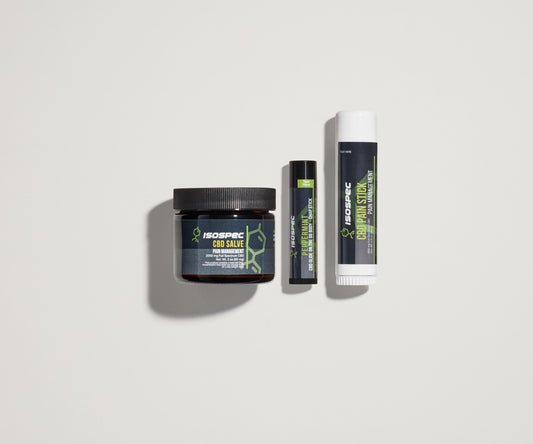 CBD Salve & Lip Balm Bundle - 2575mg - Isospec Health