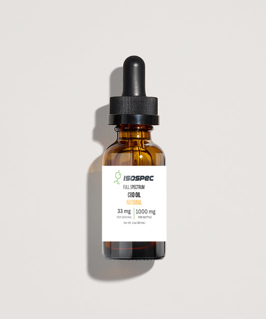 CBD Sublingual Natural Tincture - 1000mg