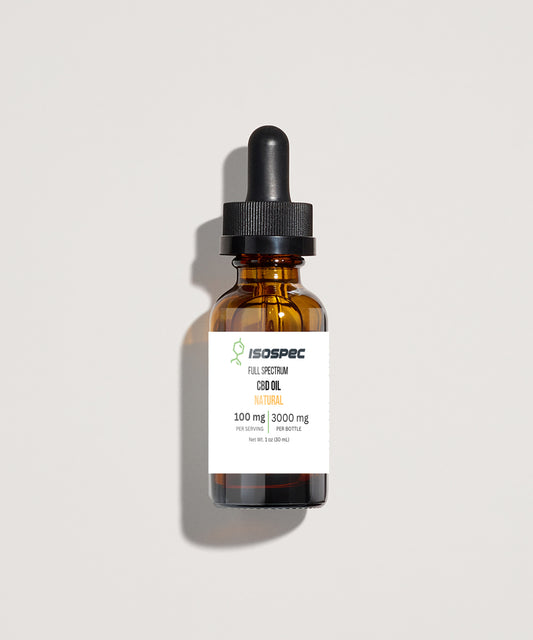 CBD Sublingual Natural Tincture - 3000mg