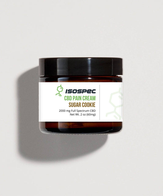 CBD Pain Cream – Sugar Cookie - 2000mg