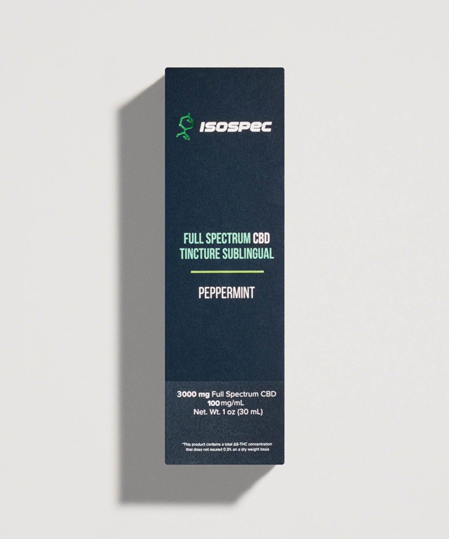 CBD Sublingual Tincture - Peppermint - Isospec Health