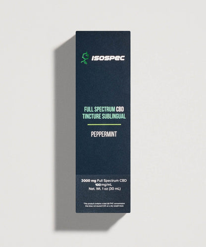 CBD Sublingual Tincture - Peppermint - Isospec Health