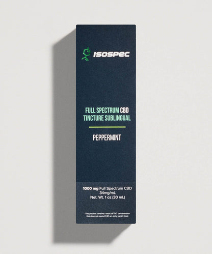 CBD Sublingual Tincture - Peppermint - Isospec Health