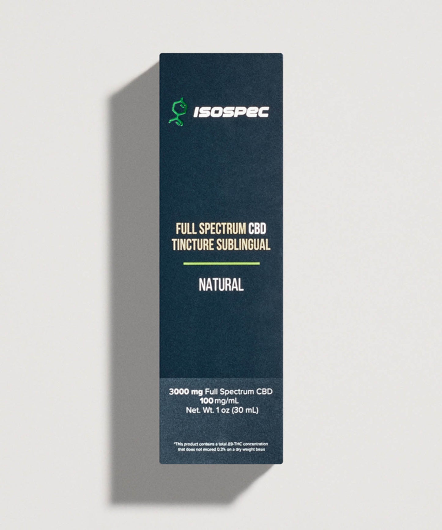 CBD Sublingual Tincture – Natural - Isospec Health
