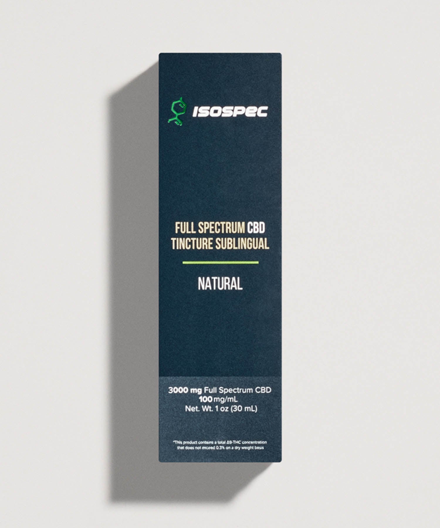 CBD Sublingual Tincture – Natural - Isospec Health