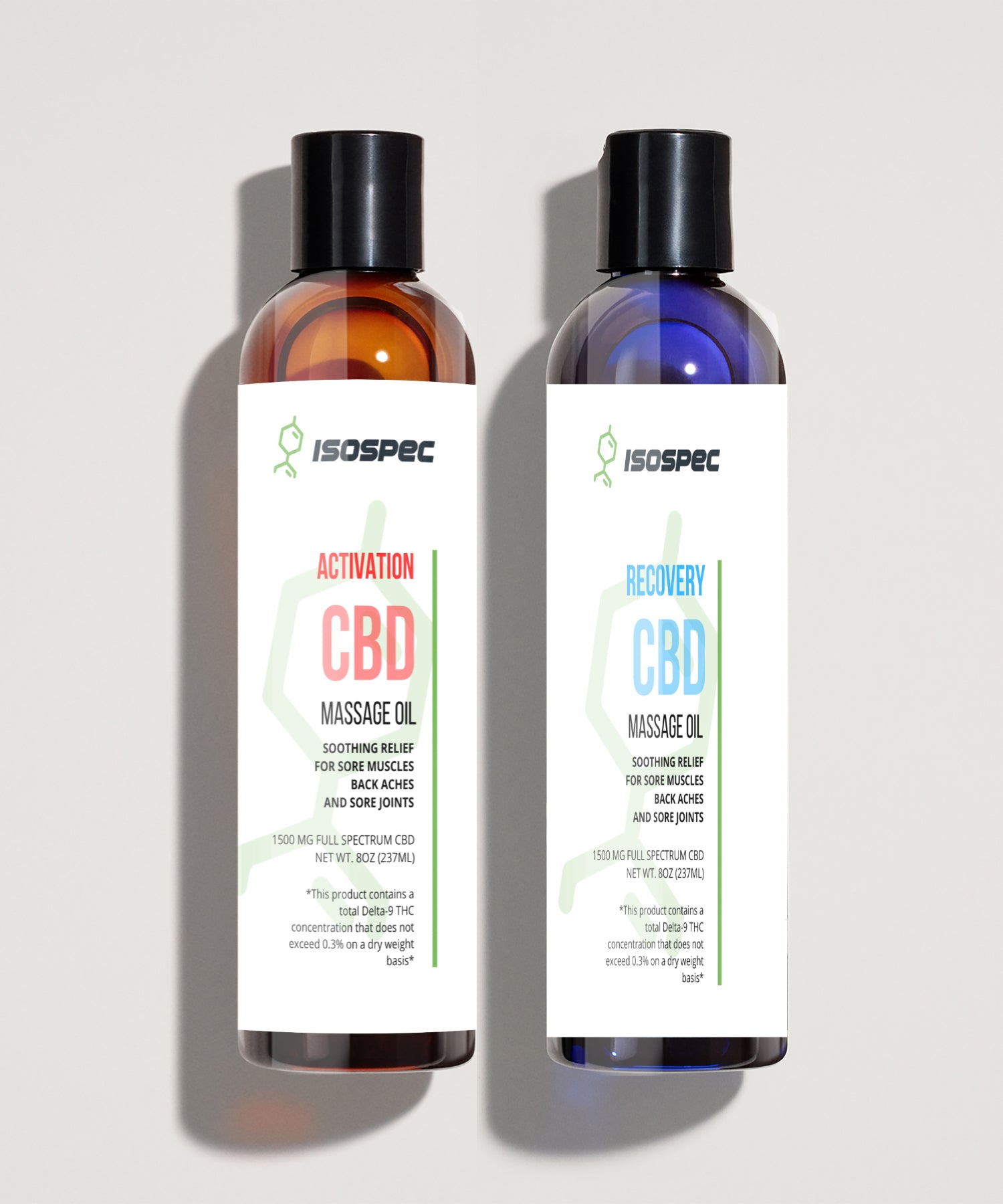 CBD Massage Oil Bundle - 3000mg - Isospec Health